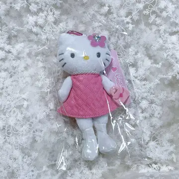 [ 미개봉 새상품 ] 발길이 키티 봉제 인형 키링
