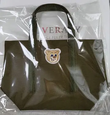 익일 배송 페이러 올드 테디 와펜 토트백 다크 그린 소