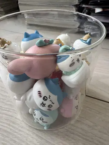 치이카와 (먼작귀) 굿즈 묶음 판매 항아리 포함