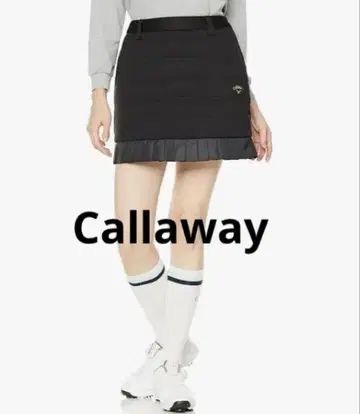 컨디션 최상 캘러웨이 Callaway 골프 여성용 충전솜 스커트 블랙 L