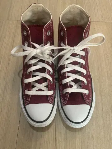 CONVERSE ALL STAR 하이컷 스니커즈 레드