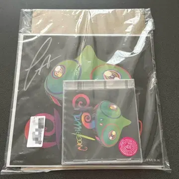 Chameleon 세카와이 Fukase 친필 사인 메가재킷