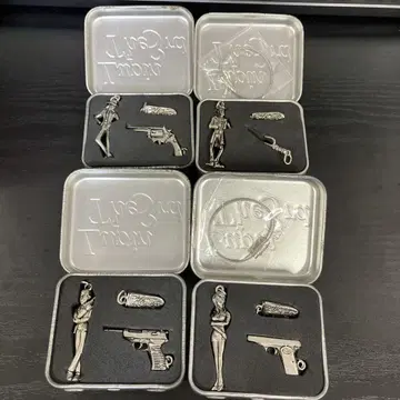루팡 3세 메탈 스트랩 4개 세트