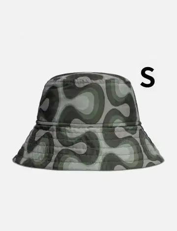 DRIES VAN NOTEN 버킷 햇 기하학 패턴 S