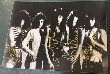 Queensryche 1983년 친필 사인 사진 퀸스라이크