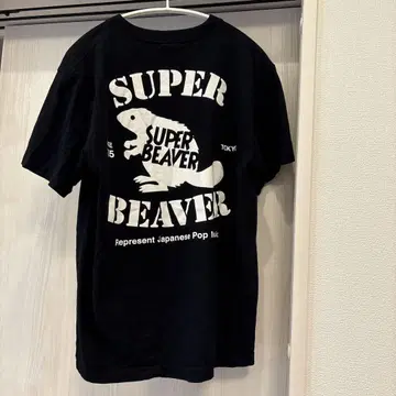 SUPER BEAVER 백드롭 T셔츠 M 사이즈