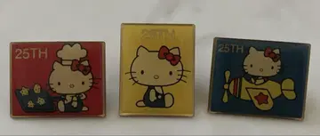 헬로키티 25주년 프리미엄 핀 배지