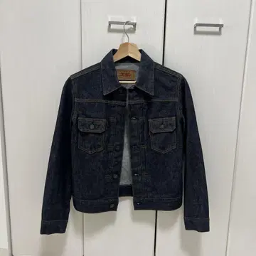 Levi's 다크 블루 데님 자켓