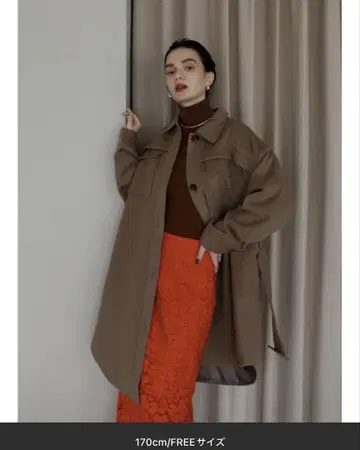 새상품 미사용 Katrin TOKYO CPO 재킷 코트 브라운