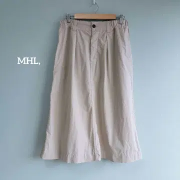 [ 가격 인하 협의 환영 ] MHL 종아리 기장 코튼 스커트 빅 사이즈