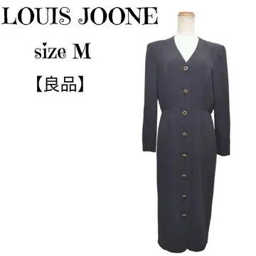 LOUIS JOONE 블랙 원피스 긴팔 9AB2 포멀