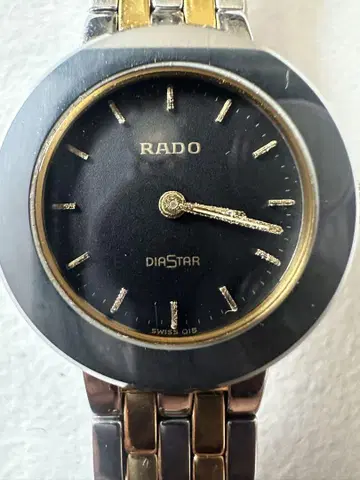 RADO DIASTAR 블랙 손목시계