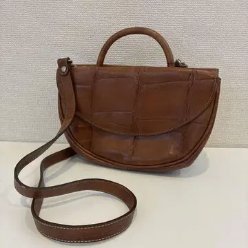 Dakota 브라운 가죽 숄더백