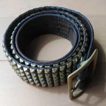 HTC 5연 피라미드 스터드 벨트 34인치 기무라 타쿠야