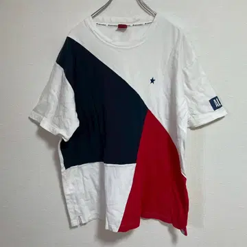 컨버스 ALL STAR 컨버스 로고 반팔 티셔츠 화이트 3L