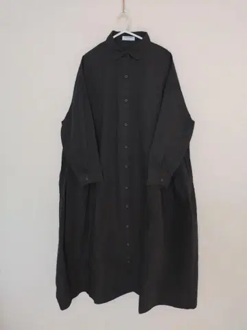TRUE COLORS MARKET FASHIRU 블랙 셔츠 원피스