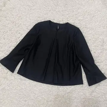 Leilian 레리안 모 나일론 상의 블랙