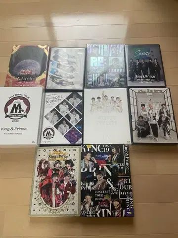 킹프리 King & Prince 투어 DVD BluRay 초회 보통