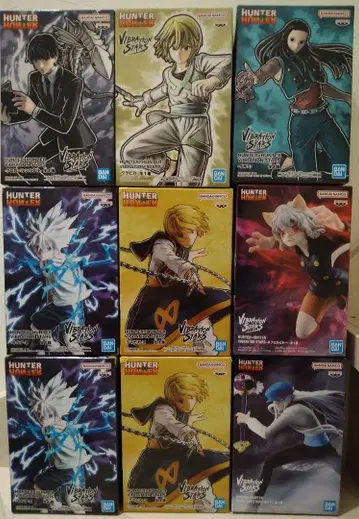 HUNTER x HUNTER VIBRATION STARS 9체 세트