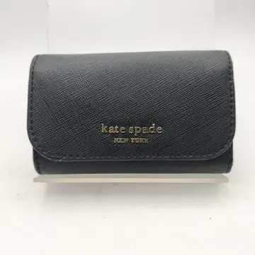 케이트 스페이드 뉴욕 6 키케이스 가죽 블랙