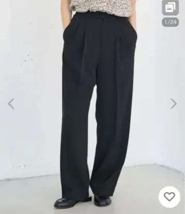 IENA 서스펜더 트윌 팬츠