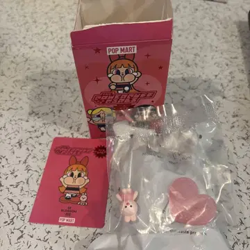 POP MART crybaby x 파워퍼프 피규어