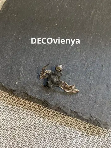 DECOvienya 박쥐 한쪽 귀 실버 925