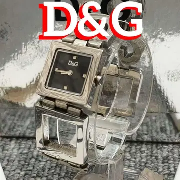 작동품 D&G 스퀘어 페이스 손목시계