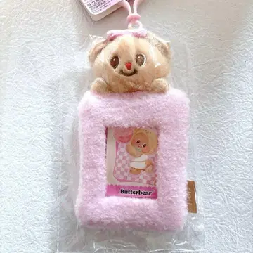 Butterbear 버터베어 카드 홀더 카드 케이스 핑크