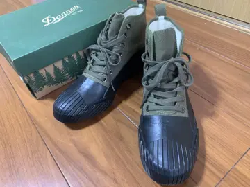 Danner 올리브/블랙 하이컷 스니커즈