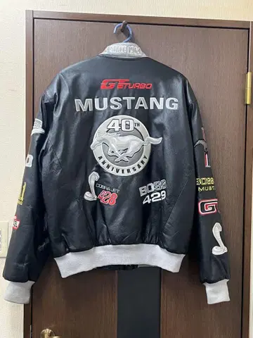 JH DESIGN 가죽 자켓 MUSTANG 마스타구 M 사이즈
