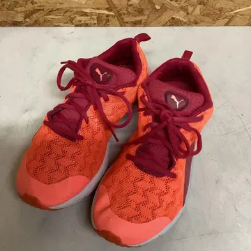 PUMA 여성용 23.5cm 러닝화 오렌지 빨간색 새상품급 (10