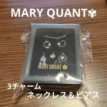 마리콴트 MARY QUANT 3 참 액세서리 귀걸이 목걸이