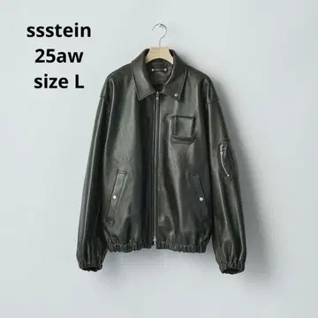 ssstein 25aw Sheep Leather Flight Jacket