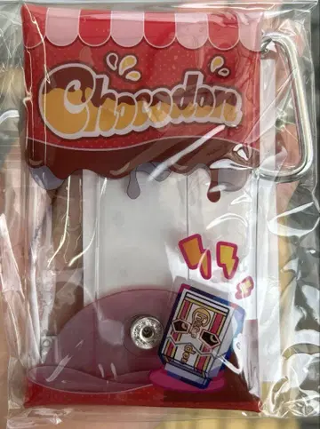가면라이더 가브 초코돈 카라비너 포함 클리어 파우치 로손 오리지널 굿즈