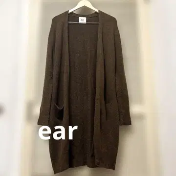 ear 브라운 롱 가디건 알파카 11% 5