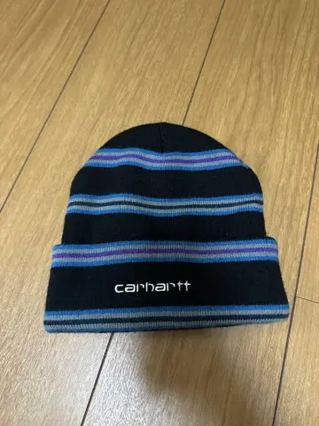 carhartt 스트라이프 니트 모자