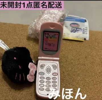 미니어처 정말 녹음 재생! 그리운 피처폰 마스코트 핑크