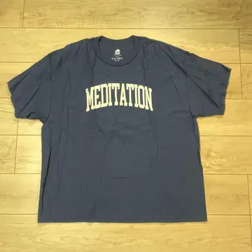 ISNESS MUSIC MEDITATION 티셔츠 네이비
