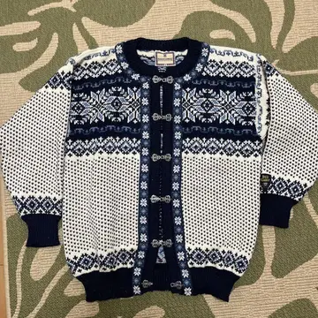 DALE OF NORWAY 가디건 메탈 후크