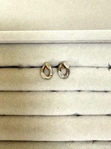 agete 실버 귀걸이