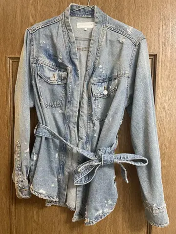 ZARA 라이트 블루 데님 자켓 S 사이즈