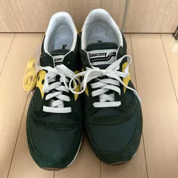 Saucony 스니커즈 그린/옐로우 컬러 26.5cm