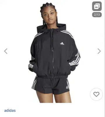 adidas 바람막이 여성용 XL 사이즈