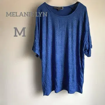 MELANIE LYNE 큐빅 장식 T셔츠 [ XL ]