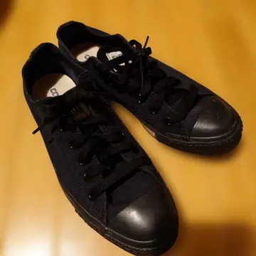 CONVERSE 블랙 스니커즈 US 6.5