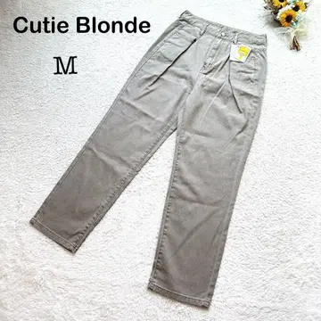 택 포함 새상품 [ Cutie Blonde 큐티 블론드 ] 데님 팬츠 M
