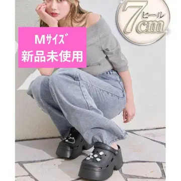 Rady 통굽 비쥬 장식 샌들 M