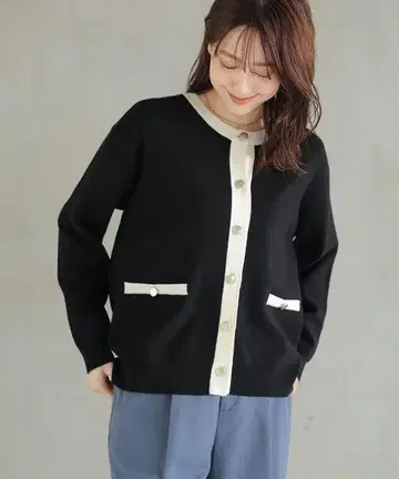 [ 미사용 새상품 ] GLOBAL WORK 멜티 크루 가디건
