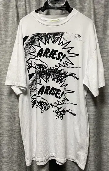 Aries 그래픽 프린트 T셔츠 L사이즈